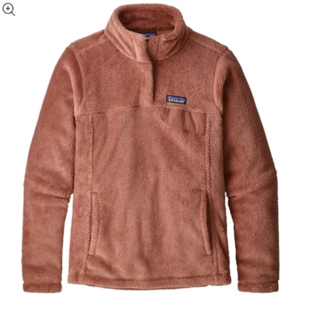 Patagonia Re Tool Snap T Fleeve Pullover Jacket - Century Pink Medium